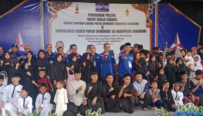 DPC Partai Demokrat Kabupaten Sukabumi Gelar Rakercab dan Konsolidasi Kader Partai Demokrat Se-Kabupaten Sukabumi Tahun 2026