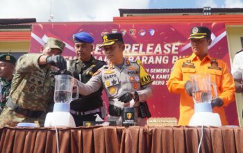 Satresnarkoba Polres Pasuruan Sita Ratusan Gram Sabu dalam Ops Pekat Semeru 2026