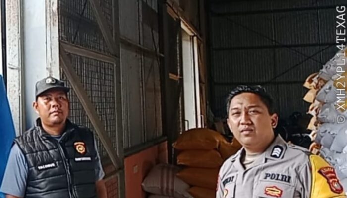 Penjualan 2,5 Ton Jagung ke Bulog, Polsek Tabulahan Kawal Kegiatan Petani Mamasa