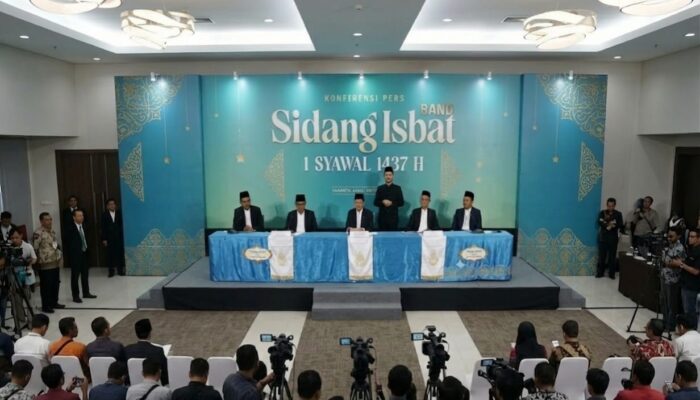 Pemerintah Tetapkan 1 Syawal 1447 H Jatuh pada Sabtu 21 Maret 2026