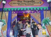 Pantau Arus Mudik, Kapolres Pasuruan Tekankan Kewaspadaan dan Pelayanan Humanis