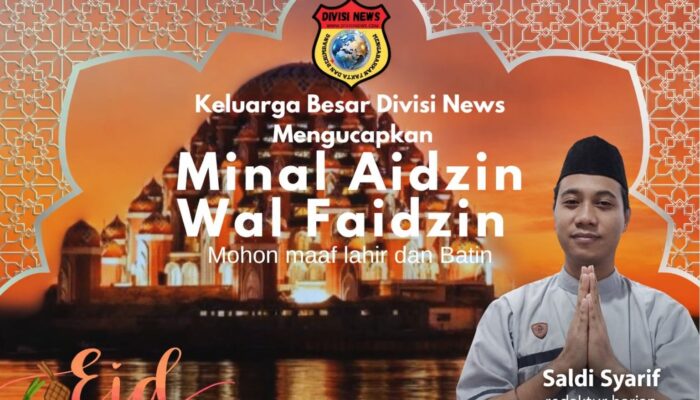 Saldi Syarif Divisinews Rayakan Idul Fitri 1447 H, Sampaikan Permohonan Maaf Lahir dan Batin