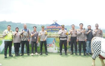 Pastikan Wisata Aman Saat Lebaran, Kapolres Pasuruan Turun Langsung ke Cimory Prigen