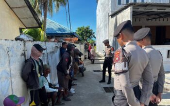 Patroli Dialogis Samapta Polres Majene, Jaga Kondusivitas Pasca Lebaran