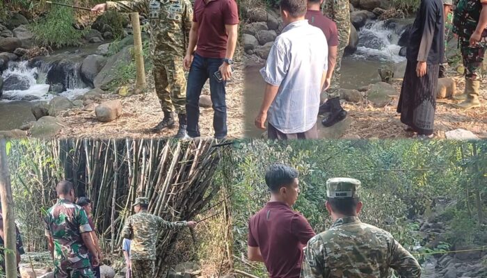 Jembatan Penghubung Karanganyar Ditinjau Dandim 0819 Pasuruan, Prioritaskan Keselamatan Warga