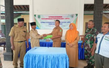 Babinsa Kawal Transparansi, Desa Sruwi Gelar Laporan Tahunan Pemerintahan