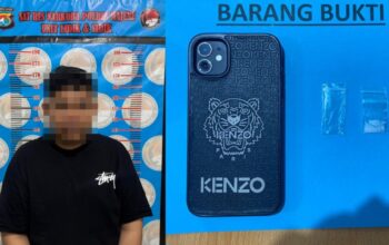 Gerak Cepat Sat Res Narkoba Polres Majene, Pria 27 Tahun Terciduk Simpan Sabu Dalam Jaket