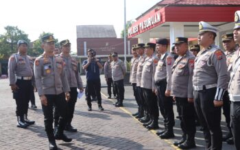Kapolres Pasuruan Sidak Cek Kehadiran Anggota Pasca Lebaran, Nihil Ketidakhadiran