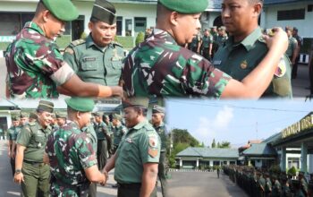 Dedikasi Berbuah Apresiasi, Kodim 0819 Pasuruan Gelar Upacara Kenaikan Pangkat Prajurit