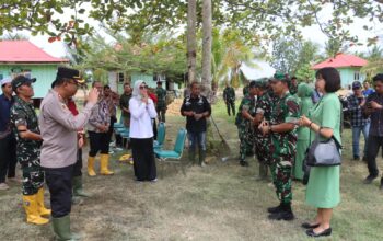 Kapolres Pasangkayu Hadiri Ground Breaking Jembatan Gantung Sungai Salopatagang, Wujud Dukungan Infrastruktur untuk Masyarakat