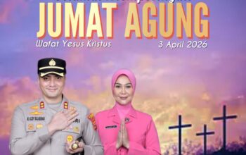 Kapolres Gowa Beserta Staf dan Bhayangkari Ucapkan Selamat Memperingati Jumat Agung 2026