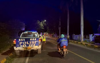 Antisipasi Balap Liar, Satlantas Polres Majene Intensifkan Patroli Blue Light di Jalan Trans Sulawesi