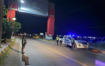 Jalur Hasanuddin Disisir, Polres Majene Cegah Balap Liar Lewat Patroli Blue Light