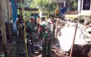 Semangat Gotong Royong Wujudkan Jembatan Garuda, Akses Harapan Warga Karangasem