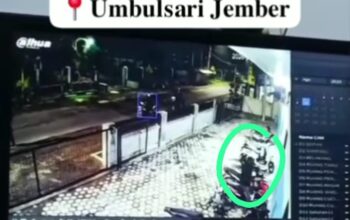 Terekam CCTV, Karyawan di Umbulsari Jember Jadi Korban Begal Saat Hendak Bekerja