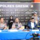 Polres Gresik Amankan Komplotan Residivis Pencuri Kabel PLN Lintas Daerah