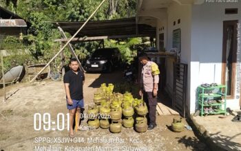 Stok LPG 3 Kg di Desa Mehalaan Barat Aman, Distribusi Rutin Setiap Pekan
