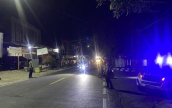 Blue Light Patrol Polres Majene Gencar Digelar, Tekan Pelanggaran dan Kriminalitas Malam Hari