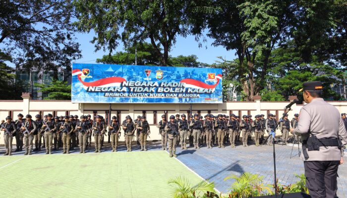 Apel Pemberangkatan Ops Amole 2026, Kapolda Sulsel: Jaga Kehormatan dan Profesionalisme