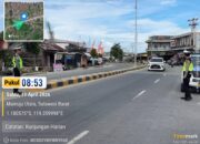 Patroli Rutin Jelang Akhir Pekan, Sat Lantas Polres Pasangkayu Pastikan Kamtibmas Kondusif