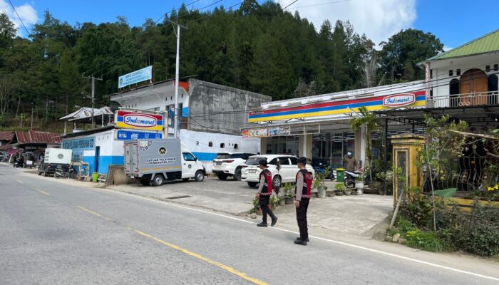Patroli Pagi Sat Samapta Polres Mamasa Jaga Kamtibmas, Situasi Wilayah Tetap Aman dan Kondusif