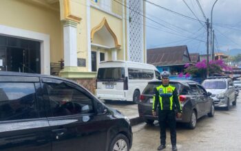 Patroli Jumat Sat Lantas Polres Mamasa, Jaga Kelancaran Lalu Lintas di Sekitar Masjid