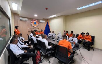 BPBD Sulbar Terima Kunjungan Peserta Pelatihan Dasar SAR Basarnas Mamuju