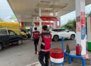 Patroli Dialogis Perintis Presisi, Pelaku UMKM dan SPBU Diberi Imbauan Kamtibmas