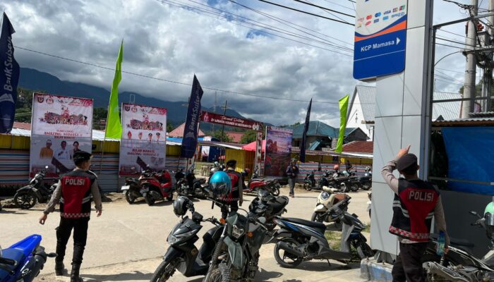 Patroli Pagi Sat Samapta Polres Mamasa Jaga Kamtibmas Tetap Kondusif