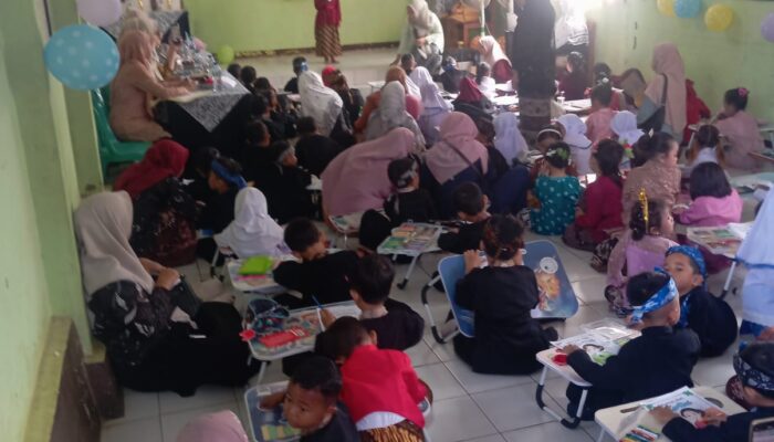Semarak Peringatan Hari Kartini, 7 PAUD di Desa Palasari Hilir Gelar Berbagai Lomba