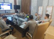 Kapolres Gowa Pimpin Jajaran Ikuti Dialog Penguatan Internal Polri Secara Daring