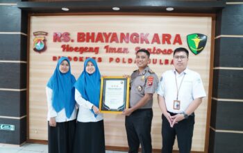 RS Bhayangkara Polda Sulbar Raih Penghargaan Digitalisasi dari BPJS Kesehatan