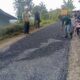 Proyek Jalan Lingkungan Desa Neglasari Cibadak Sukabumi Dikerjakan CV. Ikhsan Putra, Pengawas Perkim 