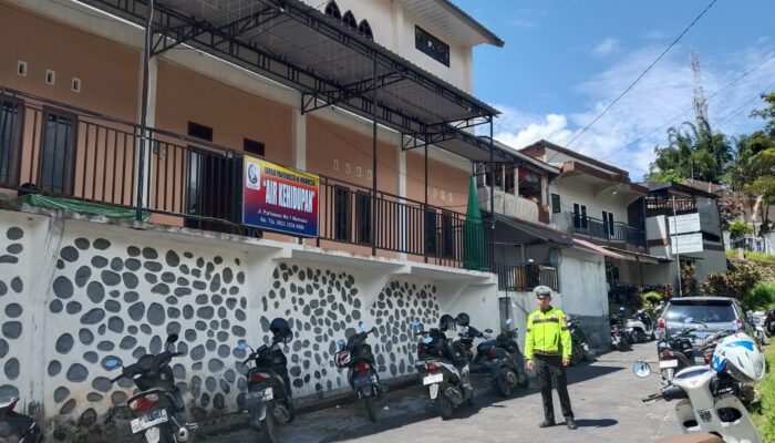 Patroli Minggu Sat Lantas Polres Mamasa, Ciptakan Ibadah Aman dan Lalu Lintas Tertib