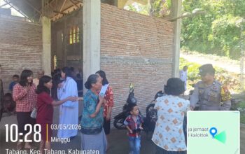 Ibadah Minggu di Gereja Imanuel Kalottok Berlangsung Khidmat, Polisi Pastikan Keamanan Jemaat