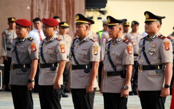 Kapolres Majene Pimpin Sertijab Sejumlah Pejabat Utamanya, Beberapa Jabatan Strategis Berganti