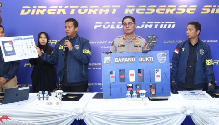 Polda Jatim Ungkap Dugaan Penyalahgunaan Data Pribadi untuk Layanan OTP Ilegal, Tiga Tersangka Diamankan