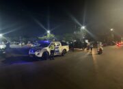 Lampu Biru Menyala, Satlantas Polres Gowa Kawal Aktivitas Malam Pengguna Jalan