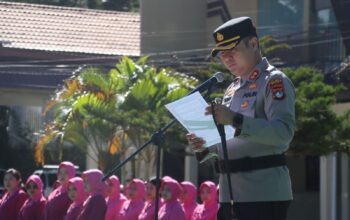 Kapolres Mamasa Pimpin Sertijab Sejumlah Pejabat Utama dan Kapolsek, Berlangsung Khidmat dan Lancar