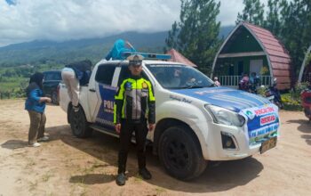 Sat Lantas Polres Mamasa Kawal Rekreasi TK Ummi Anissa, Wisata Edukatif Berjalan Aman dan Lancar