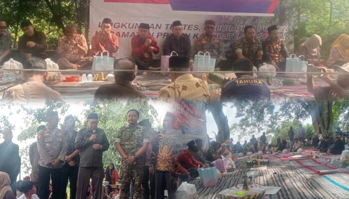Jaga Tradisi dan Kebersamaan, Babinsa Hadiri Sedekah Bersih Desa