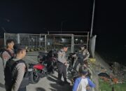 Hadir Beri Rasa Aman, Sat Samapta Polres Majene Dialog Langsung dengan Warga Saat Patroli Malam