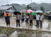Kapolres Mamasa Dampingi Bupati Tinjau Lokasi Longsor di Aralle