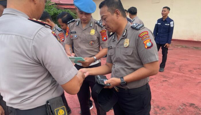 Giat Penegakan Dan Penertiban Disiplin: SiPropam Polres Pasangkayu Awasi Ketat Kepatuhan PERSONIL
