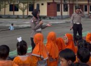 Polisi Sahabat Anak, Satlantas Polres Pasangkayu Sambut Ceria Kunjungan PAUD Pratama