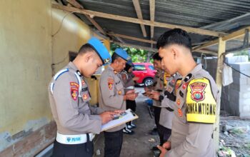 Propam Polres Majene Gelar Gaktiblin di Polsubsektor Tubo Sendana, Tekankan Profesionalitas Personel
