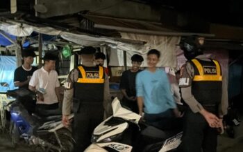 Patroli Malam Sat Samapta Polres Majene, Hadirkan Rasa Aman di Tengah Aktivitas Warga di Malam Hari