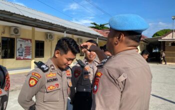 Propam Polres Majene Gelar Gaktiblin, Tegaskan Profesionalisme dan Disiplin Bagi Personel