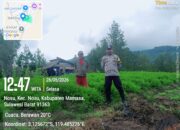 Bhabinkamtibmas Polsek Pana Laksanakan Sambang dan Monitoring di Kelurahan Nosu