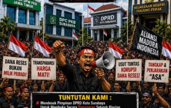 AMI Ancam Kepung DPRD Surabaya dan Kantor PKB, Desak Oknum Anggota Dewan Dipecat